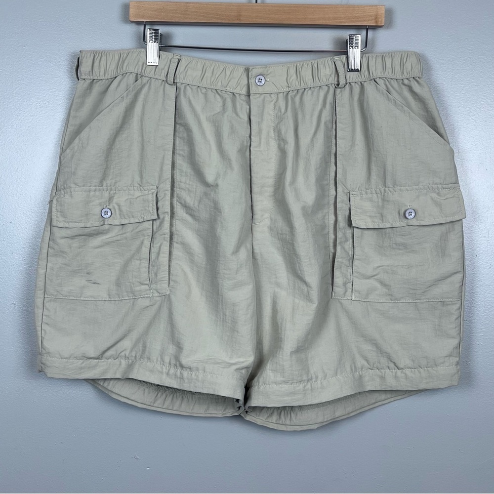 Sportif USA Men's 100% Nylon Cargo Hiking Shorts Size XXL; Outdoor, Hiking, Fish